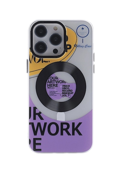 Apple Uyumlu iPhone 12 Pro Max Kılıf Apollo Magneticsafe Desenli Kapak Desen 13/