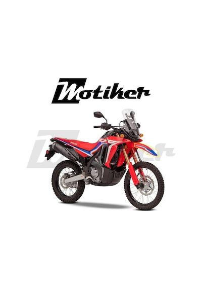 Honda Crf 250 Rally Ön Çamurluk Tasarımı Sticker Etiket Modeli