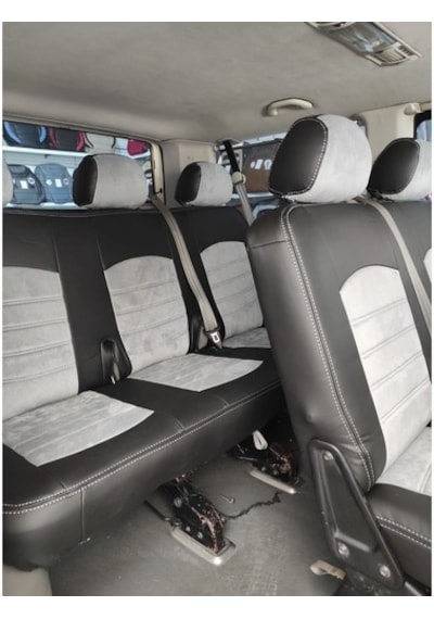 Volkswagen Transporter 6+1 Araca Özel Oto Koltuk Kılıfı (500520203)