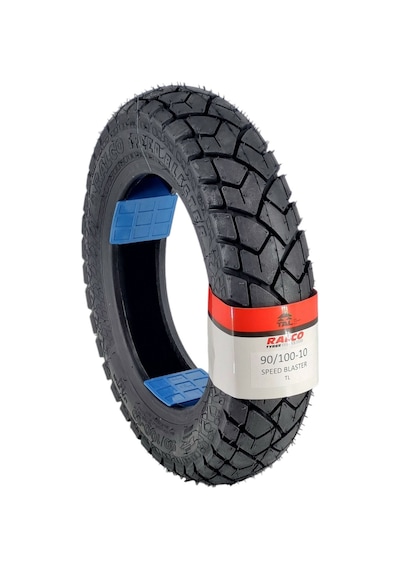 Ralco Tyres 90/100-10tl Tubeless - Dubleks Motosiklet Lastiği Speedblastera25