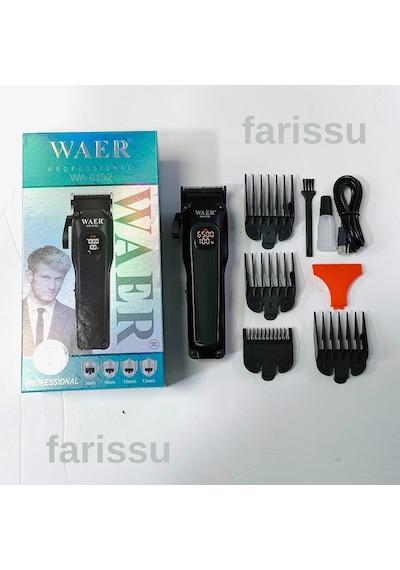 Wa-0192 Profesyonel Saç Kesme Makinesi, 7000 Rpm Motorlu, 120 Dakika Çalışma Süreli 3 Saat