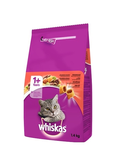 Whiskas Biftekli ve Havuçlu Yetişkin Kedi Maması 1400 G