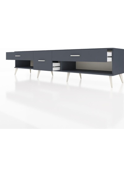 Hyperion Tv Ünitesi 3 Çekmeceli 220x44x51 Antrasit-çam/antrasit Atlas Çam/antrasıt - Antrasıt Hyperion Tv Ünitesi 3 Çekmeceli 220x44x51 Antrasit-çam/antrasit Atlas Çam/antrasıt - Antrasıt