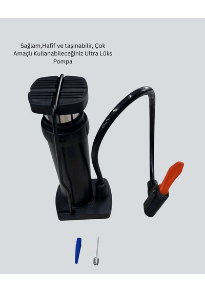 Ayak Pompası Manuel Lastik Şişirme Pompası Ekstra Güçlü