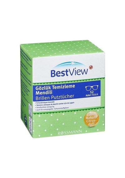 Diğer Best View Gözlük Ve Cam Ekran Temizleme Mendili 208 Adet 4 Kutu