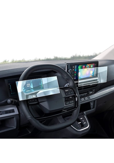Citroen Jumpy Dijital Gösterge Ve Navigasyon Uyumlu Nano Ekran Koruyucu 2li Set 2024-2025 9H Nano Ekran Koruyucu