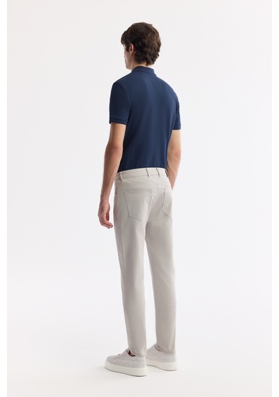 Avva Erkek Taş Klasik Bel Soft Touch Pamuklu Slim Fit Pantolon B003038