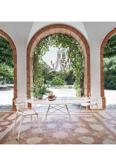 Masters Sandalye 4 Lü Set Ikonlara Saygı Duruşu, 2013 Red Dot Design Award Siyah