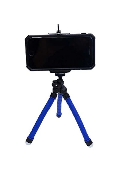 Ma Esnek Ahtapod Tripod Telefon Tutucu Siyah Genel