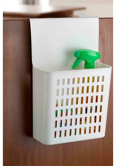 Asılabilir Dolap Düzenleyici Sepet Gnd-545-2 Plastik Beyaz Diğer