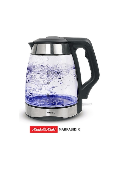 Koenic KWK 181826 TR 2200 W Cam Su Isıtıcısı & Kettle