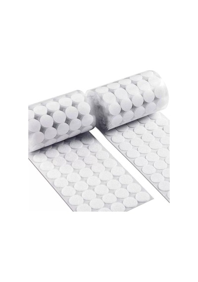 Mor Salkım Home Halı Altı Kaydırmaz Çırt Bant 1,5 Cm Çap Minik Çırtlı Bant 51 Çift