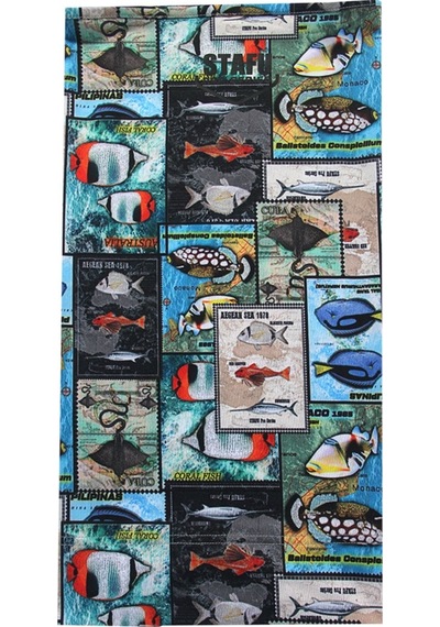 Stafu Pro Bogeyman Stamp Bandana Bandana-bn-pul Çok Renkli