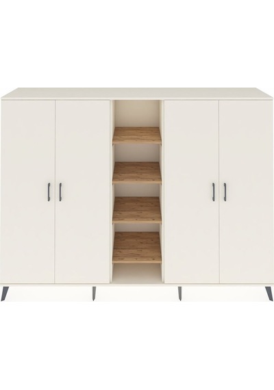 Hyperion Dolap 12 Raflı 4 Kapaklı 220x44x163 Aytaşı-aytaşı/çam Aytası/atlas Çam - Aytası Hyperion Dolap 12 Raflı 4 Kapaklı 220x44x163 Aytaşı-aytaşı/çam Aytası/atlas Çam - Aytası