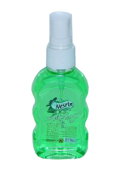 Nesrin 60 Derece Zeytin Çiçeği Kolonyası Sprey Pet Şişe 50 ML