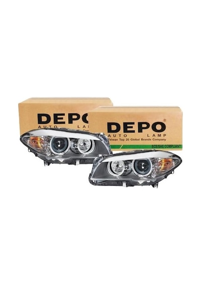 Bmw F10 / F11 Yıl 10-13 Arası Depo Sağ Far Halojen 63117203240