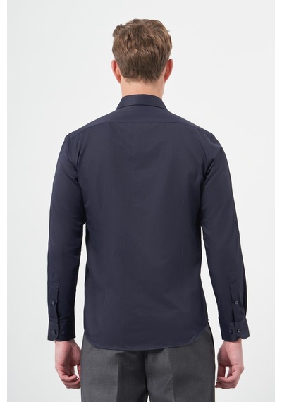 İmza Koyu Lacivert Uzun Kol Düz Bez Ayağı Sert Yaka Cepsiz Pamuklu Classic Slim Fit Gömlek 1004245267 Koyu Lacivert İmza Koyu Lacivert Uzun Kol Düz Bez Ayağı Sert Yaka Cepsiz Pamuklu Classic Slim Fit Gömlek 1004245267 Koyu Lacivert