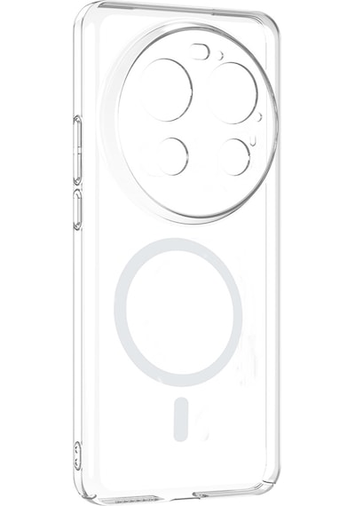 Adige Xiaomi 17 Ultra Kılıf Sert Mika Magsafe Kablosuz Şarj Özellikli Sararma Yapmaz Şeffaf