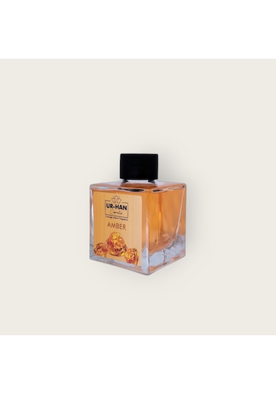 Amber Bambu Çubuklu Oda Kokusu 100 Ml Cam Şişe