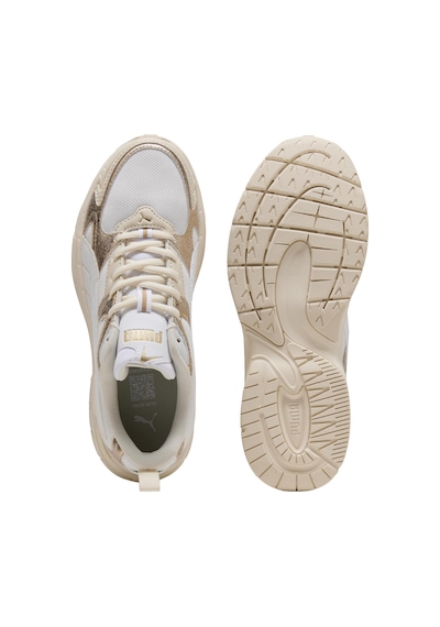 404718-02 Puma Mıl.tech2000 Metall. Whisper Kadın Spor Ayakkabı Beyaz 404718-02 Beyaz - Bej