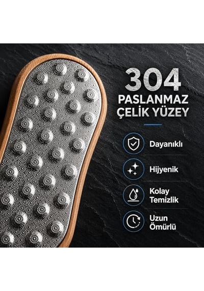 Törpüsü 2 Değiştirilebilir Başlıklı Nasır Ve Sertleşmiş Deri Temizleyici Ergonomik Tasarım
