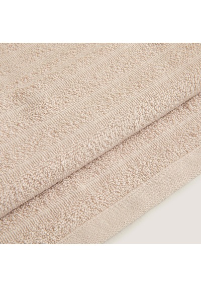 Waved %100 Pamuk El Havlusu 30x40 Cm Bej