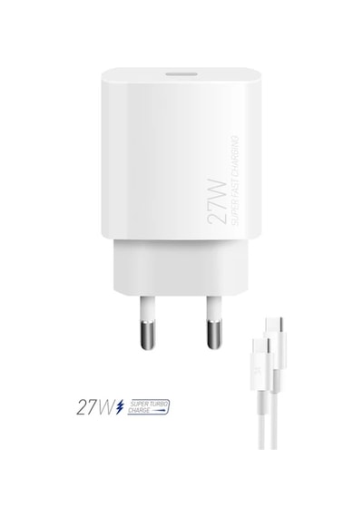 27w Pd Type-c Apple iPhone 15 Pro Max İle Uyumlu 3a Type-c Type-c Kablo Tak Çalıştır