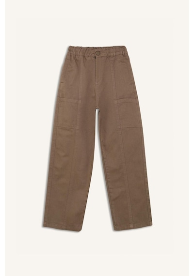DeFacto Erkek Çocuk Loose Fit Beli Lastikli Twill Pantolon D9850A825SPBG80