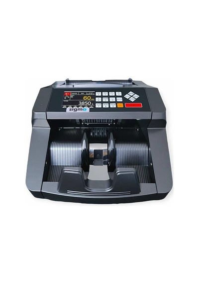 Sigma Sc7520 Sahte Kontrollü 2025 Model Tl Karışık Sayım Para Sayma Makinesi - Müşteri Ekranı Hediyeli