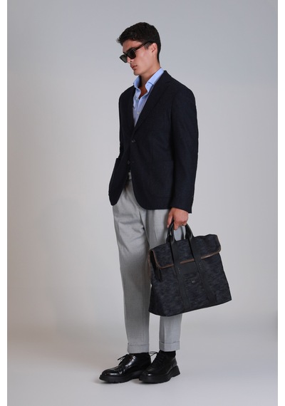 Lufian Erkek Dor Spor Slim Fit Blazer Ceket 112140204 Lacivert Lacivert