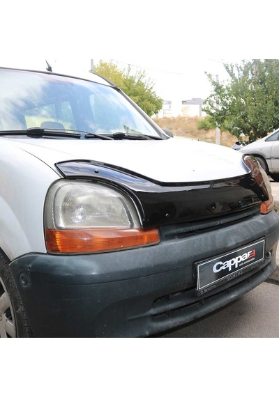 Cappafe Renault Kangoo Ön Kaput Koruma Rüzgarlık 4Mm Abs 98-03