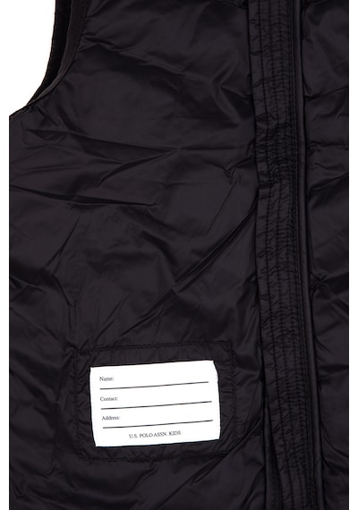 U.s. Polo Assn. Erkek Çocuk Siyah Yelek Dokuma 50310530-vr046 Siyah