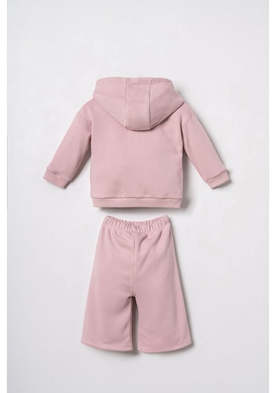 U.S. Polo Assn. Nakışlı Kız Bebek Pembe Uzun Kol Pijama Takım Usb3246-c-v4 Usb3246-c-v4 Pembe02