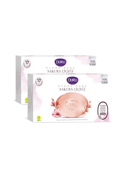 Duru Hydro Pure Sakura Çiçeği Banyo Sabunu 3 x 150 G 2'li