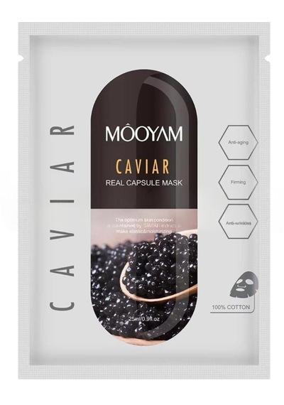 Mooyam Capsule Mask Caviar Kağıt Yüz Maskesi