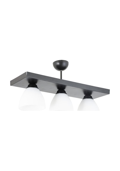 Ikili Dikdörtgen Siyah Spor Model Modern Avize F