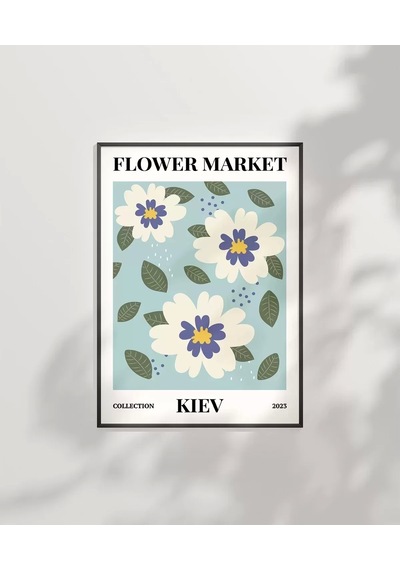 Çerçevesiz Poster Doğanın Kiev'deki Zarafeti