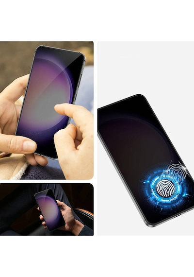 Galaxy Uyumlu S25 Benks Ultra Shield 0.3mm Privacy Hayalet Ekran Koruyucu Uygulama Aparatlı