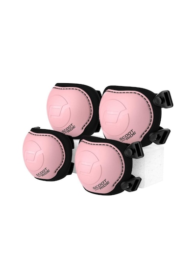Scoot And Ride Xxs-s Dizlik Ve Dirseklik Scooter Koruyucu Set Pembe 230925-00016 Pembe