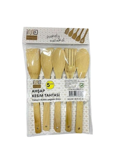 5'li Bambu Kaşık Seti Diğer