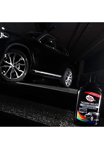 500 Ml Jet Black Renkli Cila Ve Aksesuar Seti -