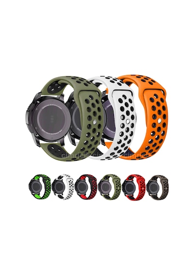 Huawei Watch Gt5 46mm Gt5 Pro Gt4 46mm Gt3 46mm Gt3 Pro Gt3 Se Gt2 Uyumlu Kordon Spor Delikli 22mm