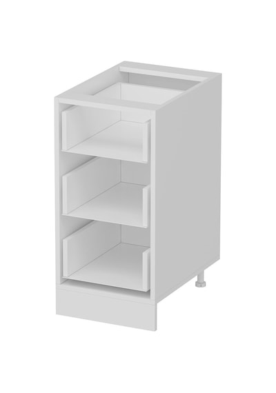 Minar Mutfak Modül Alt 3ç Nray 40cm Dolap Byz Mebran C Byz