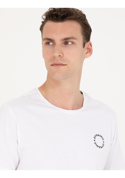 Pierre Cardin Erkek Beyaz Tişört 50265498-vr013 Beyaz