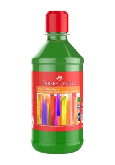 Faber-castell Tempera Okul Boyası 500 Ml Yeşil Karışık