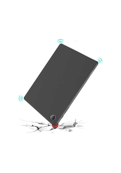 Lenovo M8 Tb-8505f Tb-8505fs Uyumlu Esnek Silikon Tablet Kılıfı + Kalem Ve Kırılmaz Cam Arka Kapak