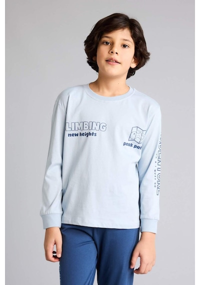 Defacto %100 Pamuklu 2'li Pijama Takımı Erkek Çocuk G9976A826SP