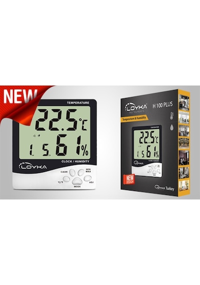 Loyka H100 Plus Sıcaklık ve Nem Ölçer