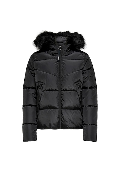 Only Onlmonica Short Puffer Jacket  Kadın Günlük Mont 15205638-BL