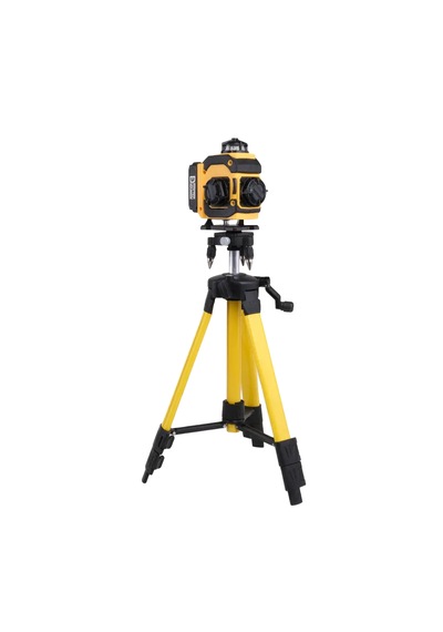 Profesyonel 16 Hatlı 4d Yeşil Lazer Hizalama Seti -çift Bataryalı - Tripodlu Full Set